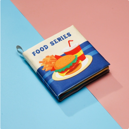 Crinkle Book™ – Diversión Knisper – Libro ilustrado de tela