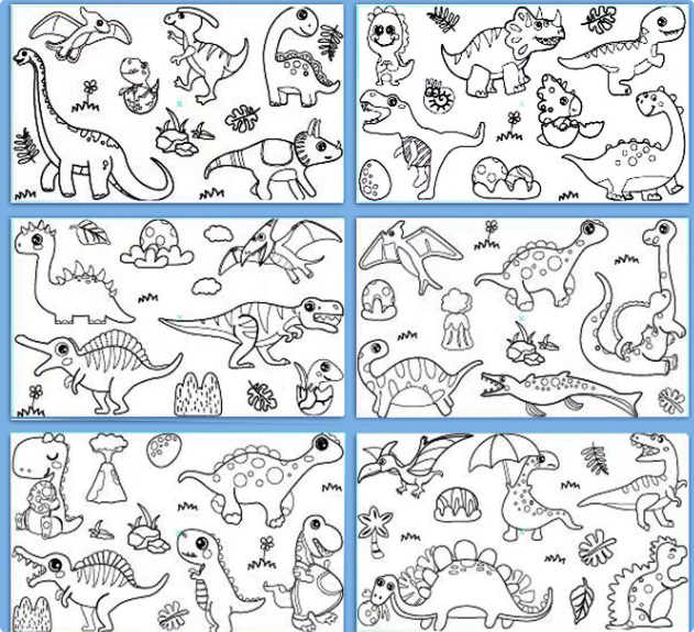 ColoringPaper™ - Da rienda suelta a tu creatividad - Hoja para colorear gigante
