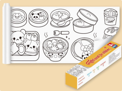 ColoringPaper™ - Da rienda suelta a tu creatividad - Hoja para colorear gigante