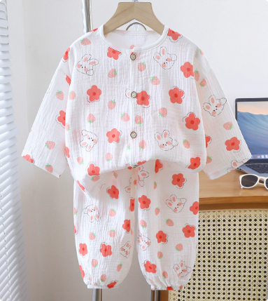 Mini Fashion™ - Material aireado - Conjunto de ropa de lino