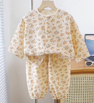 Mini Fashion™ - Material aireado - Conjunto de ropa de lino
