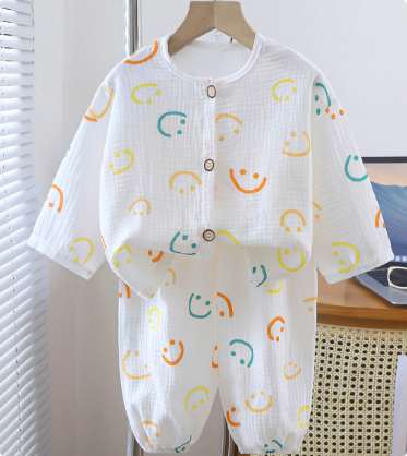 Mini Fashion™ - Material aireado - Conjunto de ropa de lino