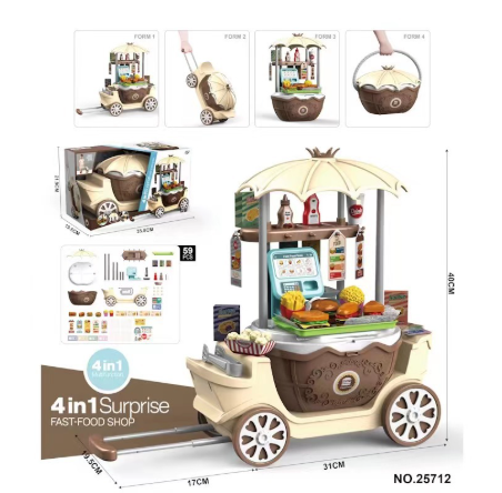 Candy Cart™ – Carrito de juego interactivo en diferentes temáticas