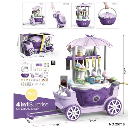 Candy Cart™ – Carrito de juego interactivo en diferentes temáticas