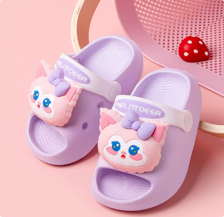 Mini Fashion – Alegre y seguro – Chanclas de playa de lunares