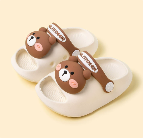 Mini Fashion – Alegre y seguro – Chanclas de playa de lunares