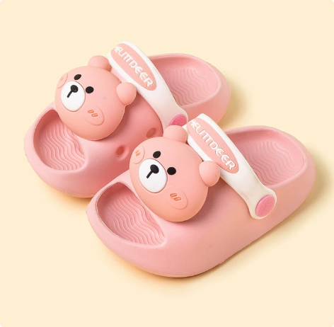 Mini Fashion – Alegre y seguro – Chanclas de playa de lunares