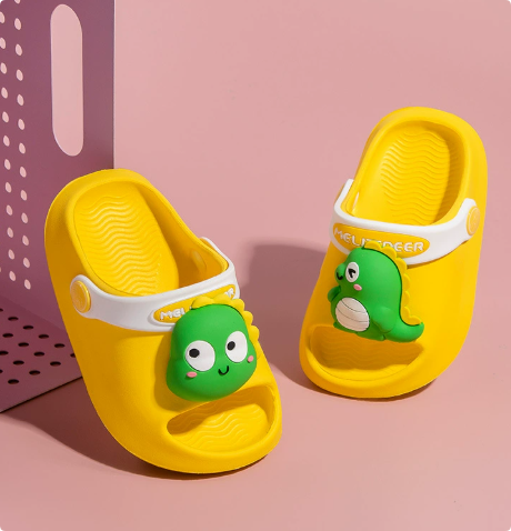 Mini Fashion – Alegre y seguro – Chanclas de playa de lunares