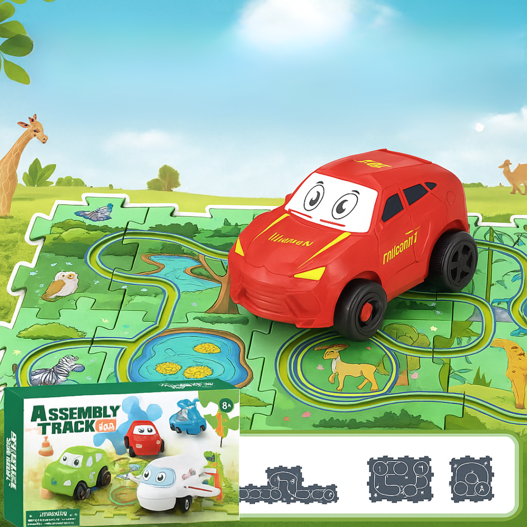 Car Track™ - Construir y jugar - Pista de coches armable