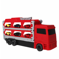 Thumbnail for Mega Transporter - Diversión de carreras 9 en 1 - Camión de juguete transformable