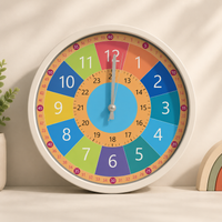 Thumbnail for ChildrenTime – Independiente y tranquilo: reloj de pared educativo para niños