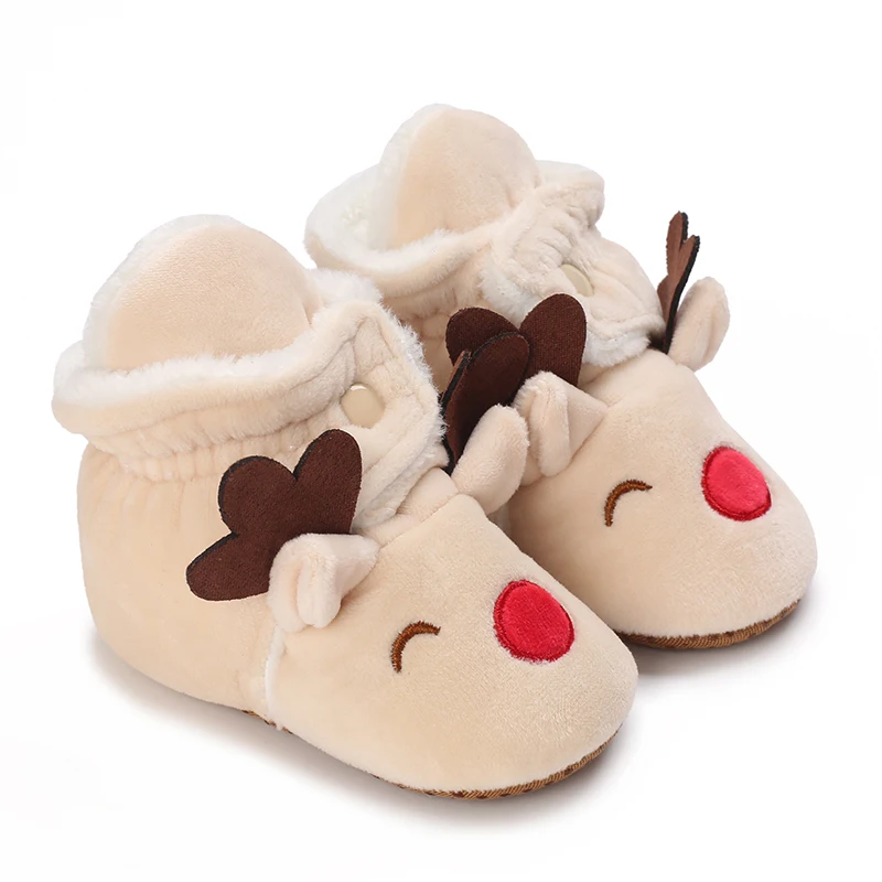 TinyBoots – Acogedoras y cómodas: zapatitos de felpa para bebés para el invierno