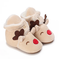 Thumbnail for TinyBoots – Acogedoras y cómodas: zapatitos de felpa para bebés para el invierno