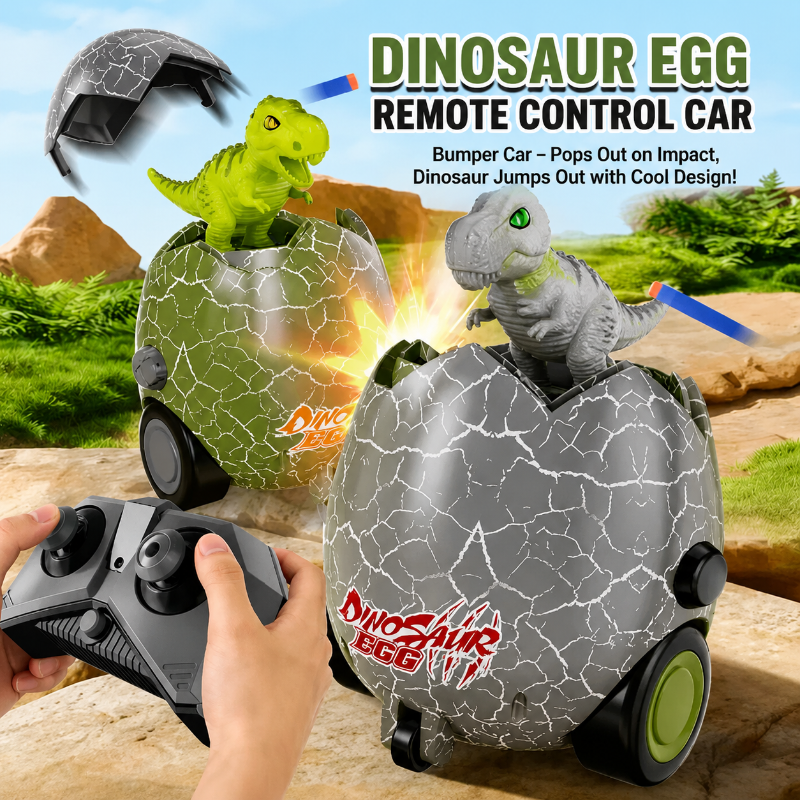 RoarPlay – Emocionante e interactivo: huevo de dinosaurio con control remoto