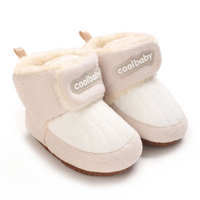 Thumbnail for TinyBoots – Acogedoras y cómodas: zapatitos de felpa para bebés para el invierno