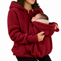 Thumbnail for MamaNest – Cálido y práctico: chaqueta 2 en 1 para mamá y bebé