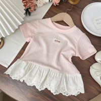 Thumbnail for Polo Premium – Suave y adorable – Camiseta con ribete de encaje
