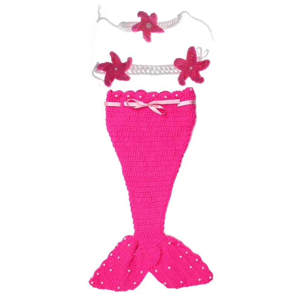 OceanPrincess – Encantador y cómodo – Conjunto de sirenita para bebé
