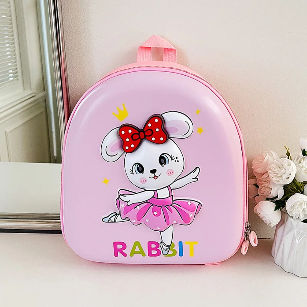 SchoolMate – Ligera y espaciosa – Mochila de dibujos animados con luz y música