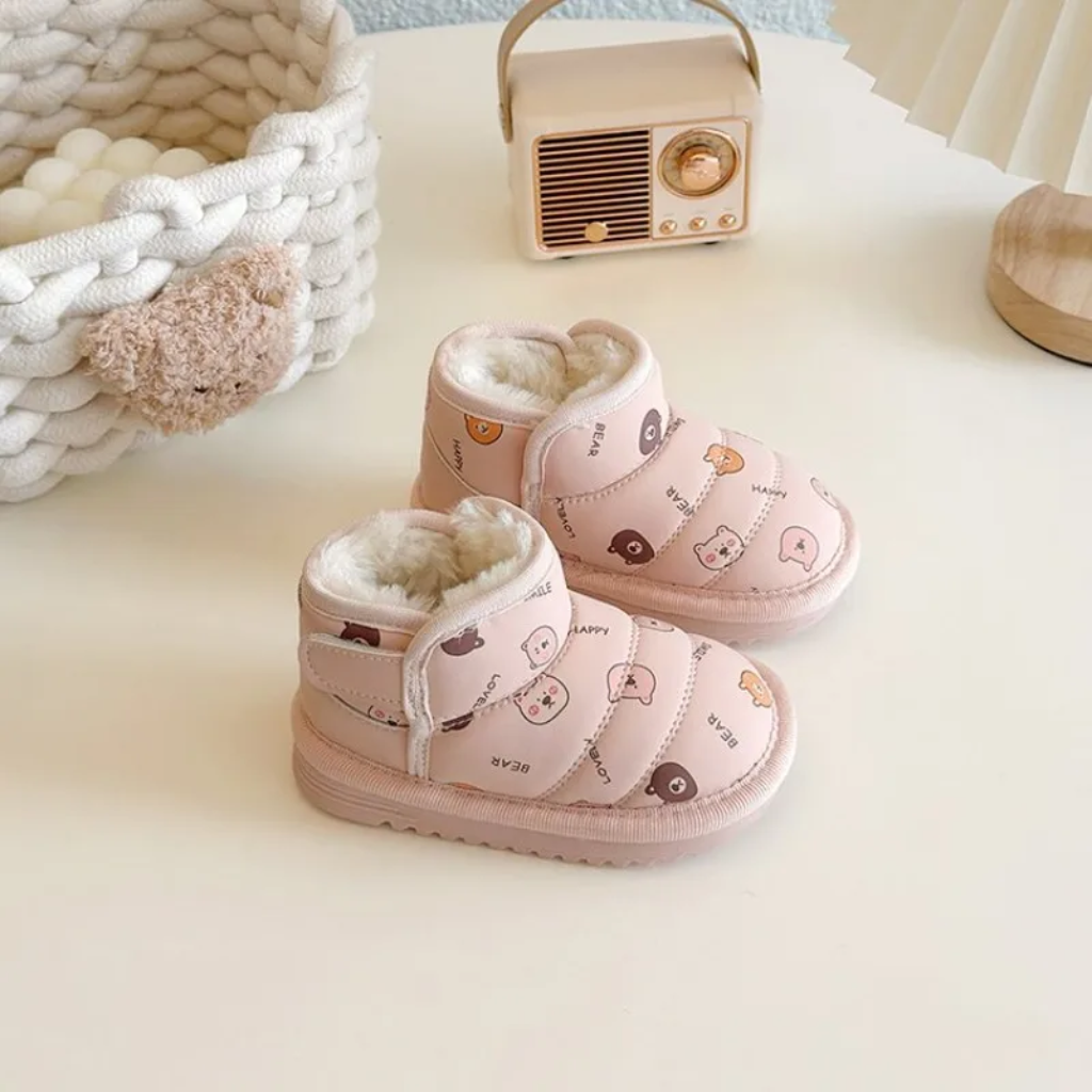 LittleSnow – Cálidas y bonitas: botas infantiles con forro interior suave