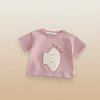 Thumbnail for LittlePatch – Dibujos animados y diversión  – Camiseta infantil con parches de dibujos animados