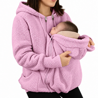Thumbnail for MamaNest – Cálido y práctico: chaqueta 2 en 1 para mamá y bebé
