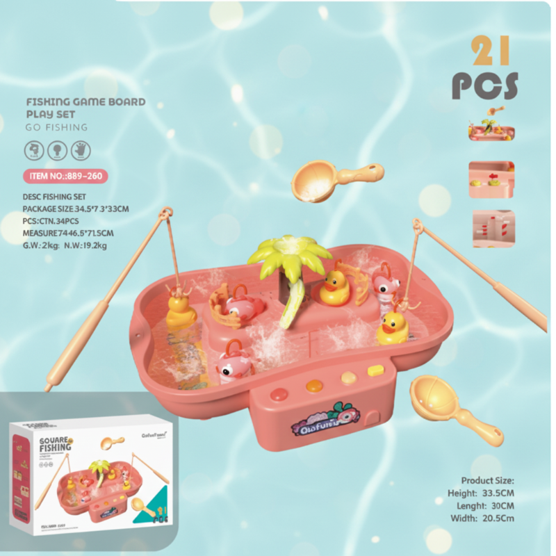 SplashCatch – Motricidad y diversión - Juego de pesca del patito