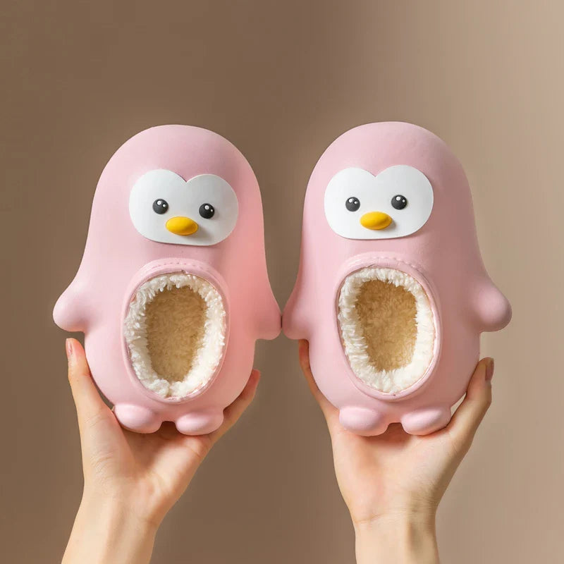 Mini Fashion™ - Cálidas y divertidas - Zapatillas de pingüino