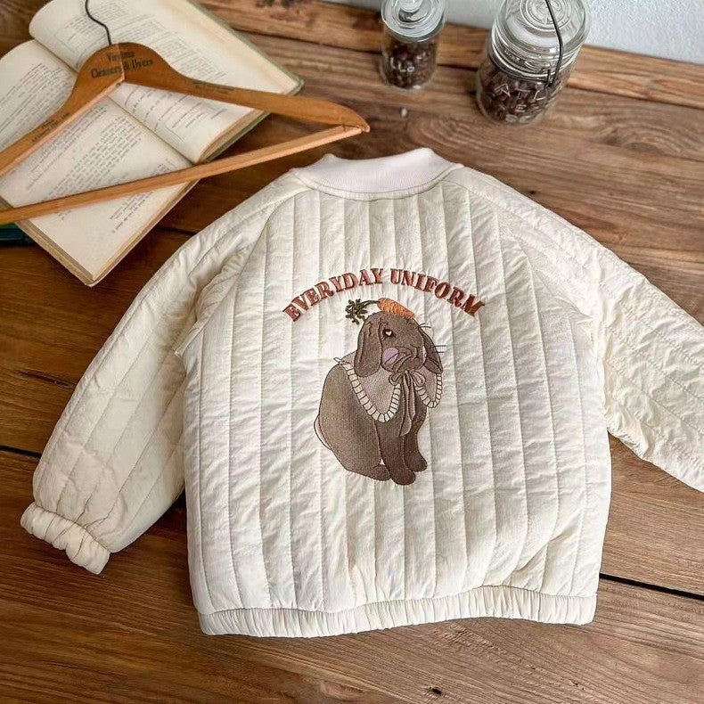 WildCharm – Cálido y único: chaqueta acolchada para niños