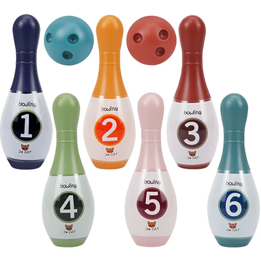 Mini Bowling Kit™ - Figuras y diversión - Set de bolos