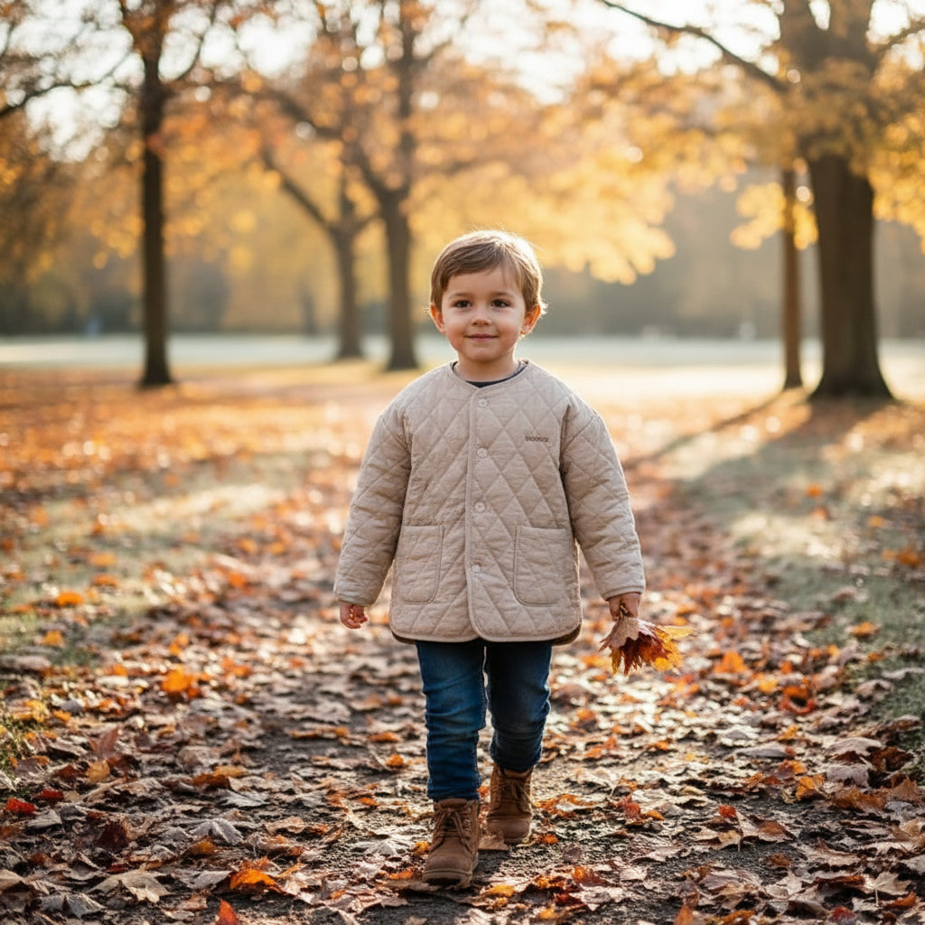 BonitoWear – Acogedora y cálida: chaqueta acolchada para niños.