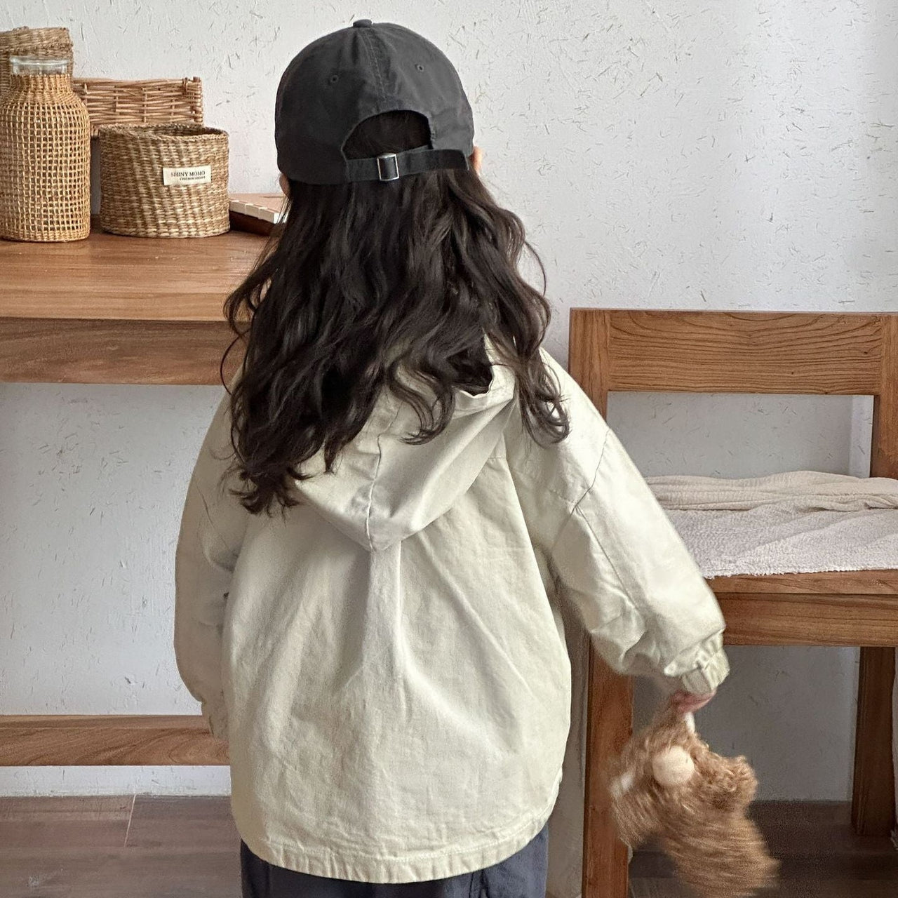 CozyShield – A prueba de viento y cómoda: parka infantil