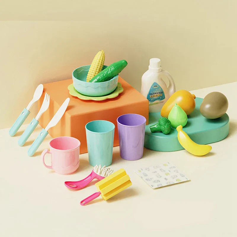 Children Kitchen – Diversión y aprendizaje en el agua – Fregadero 2 en 1
