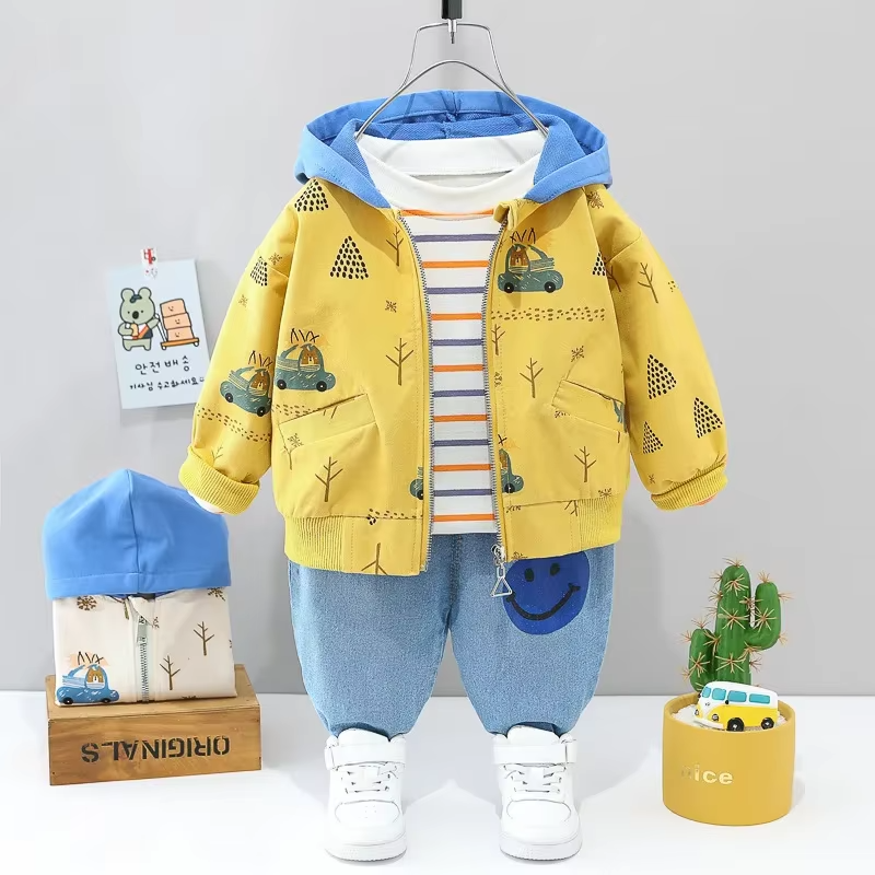 Mini Fashion™ - Niños pequeños y aventura  - Juego de ropa de 3 piezas