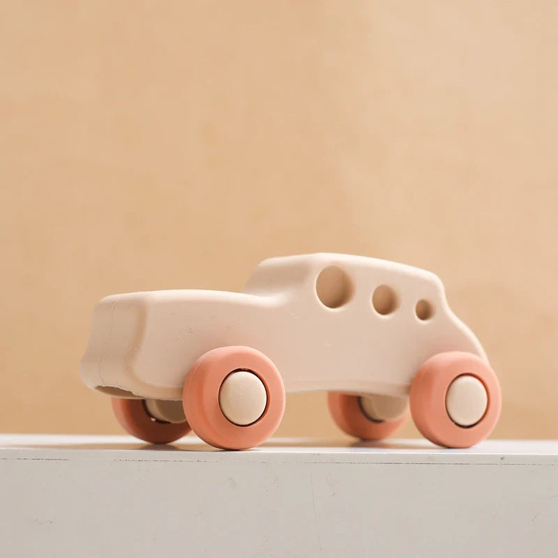 Mini Motion™ – Rodar y morder - Juguetes de silicona para vehículos