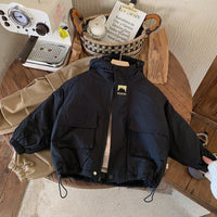 Thumbnail for LiloWear – A prueba de viento y repelente al agua: chaqueta cortavientos con capucha para niños