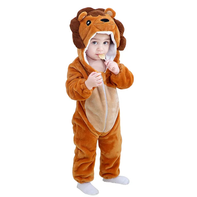Mini Fashion - Sostenible y lavable - Body con estampado de animales (0-24 meses)
