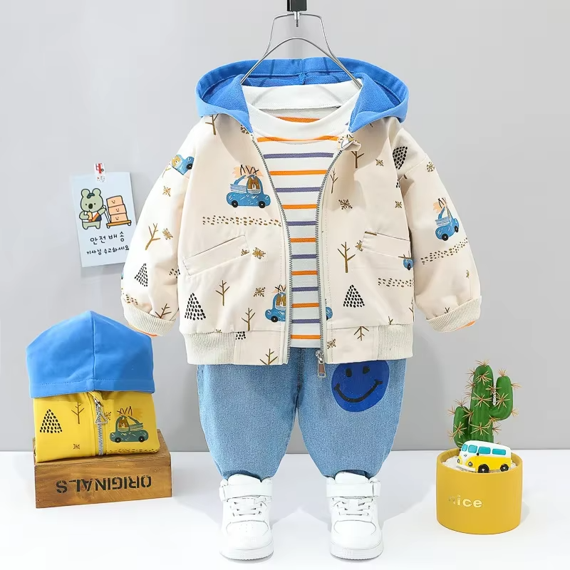 Mini Fashion™ - Niños pequeños y aventura  - Juego de ropa de 3 piezas