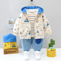 Thumbnail for Mini Fashion™ - Niños pequeños y aventura  - Juego de ropa de 3 piezas