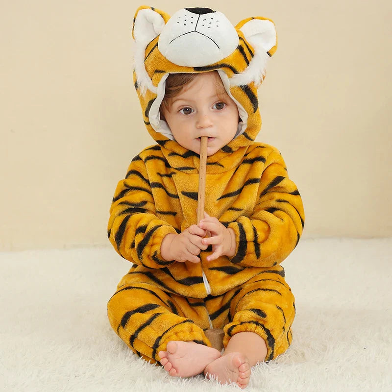 Mini Fashion - Sostenible y lavable - Body con estampado de animales (0-24 meses)