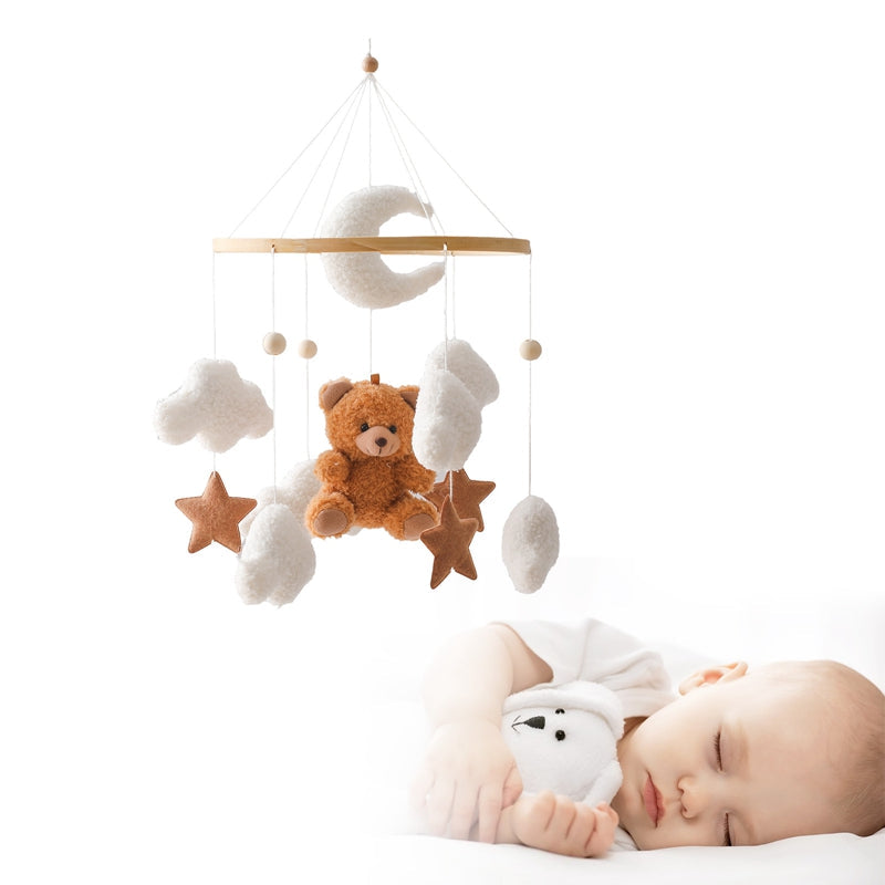 DreamBear – Relajante y suave: móvil para bebés para parques y cunas