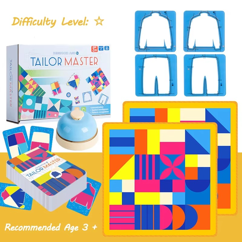 Tailor Master™ – Entrenar la coordinación de manos y ojos – Juego de cartas Tailor