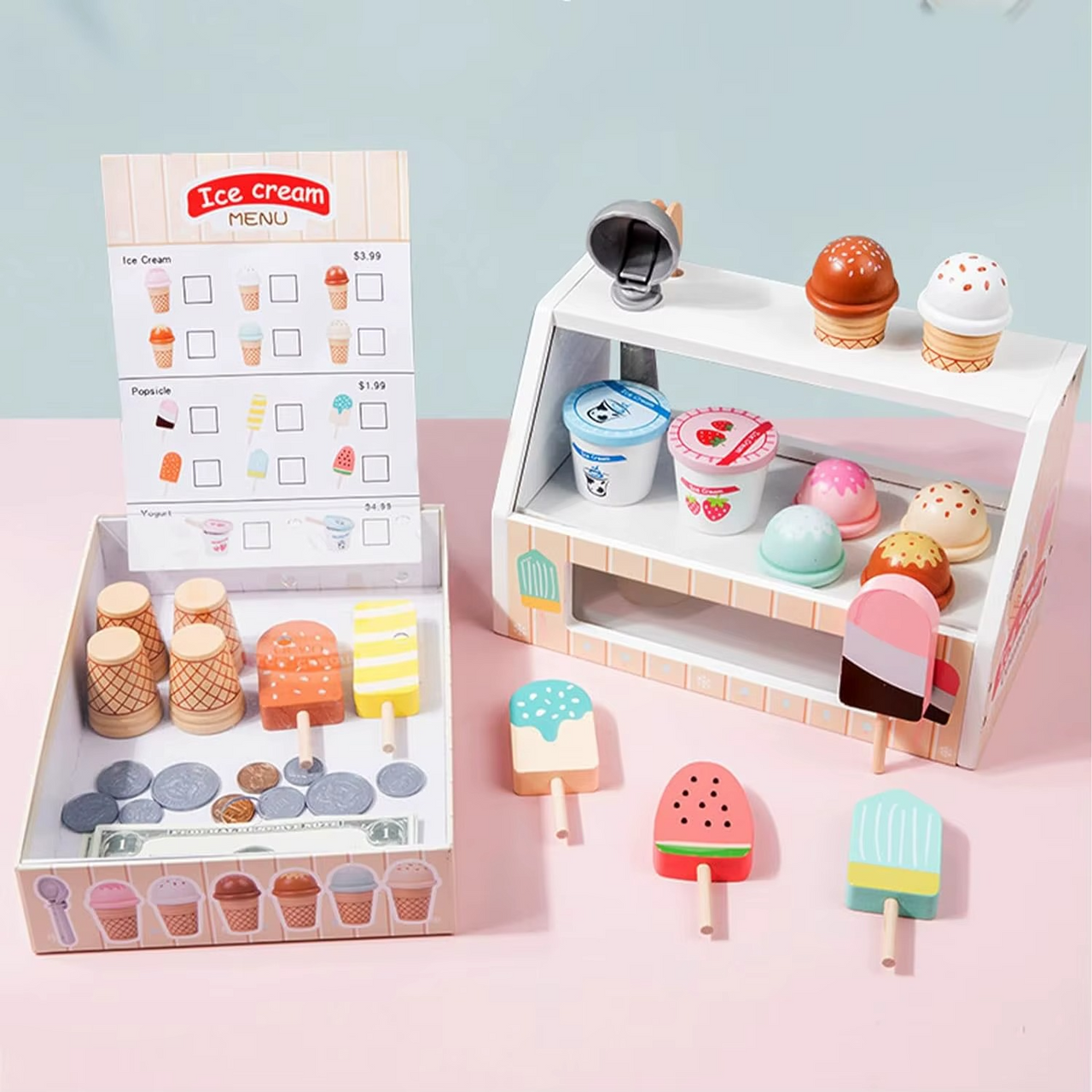 Ice Cream Playset™ - Creativo y educativo - Juego de helados