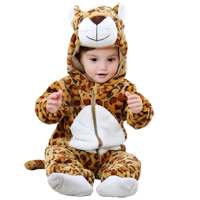 Mini Fashion - Sostenible y lavable - Body con estampado de animales (0-24 meses)