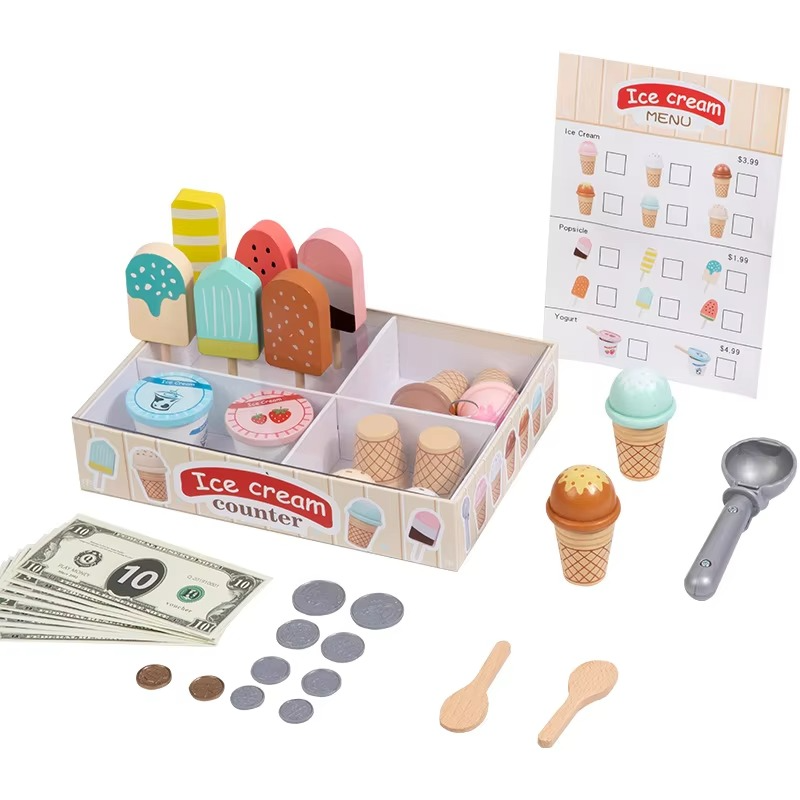 Ice Cream Playset™ - Creativo y educativo - Juego de helados