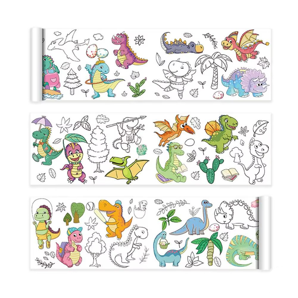 ColoringPaper™ - Da rienda suelta a tu creatividad - Hoja para colorear gigante