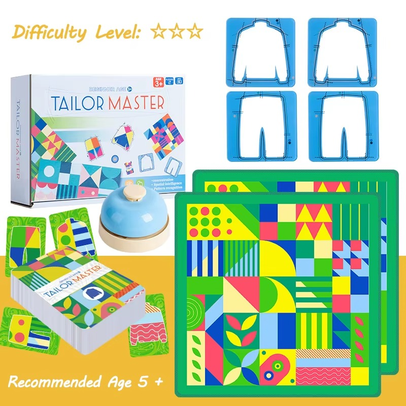 Tailor Master™ – Entrenar la coordinación de manos y ojos – Juego de cartas Tailor