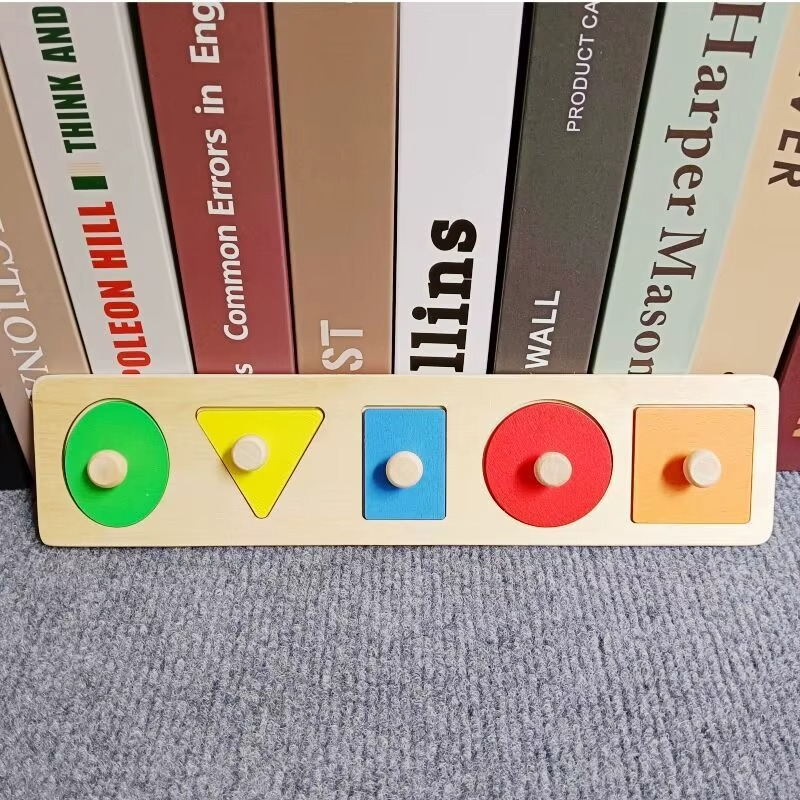 Woods™ - Divertido para niños pequeños - Rompecabezas de formas geométricas