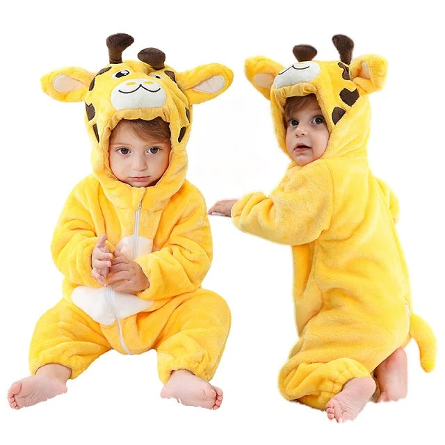Mini Fashion - Sostenible y lavable - Body con estampado de animales (0-24 meses)