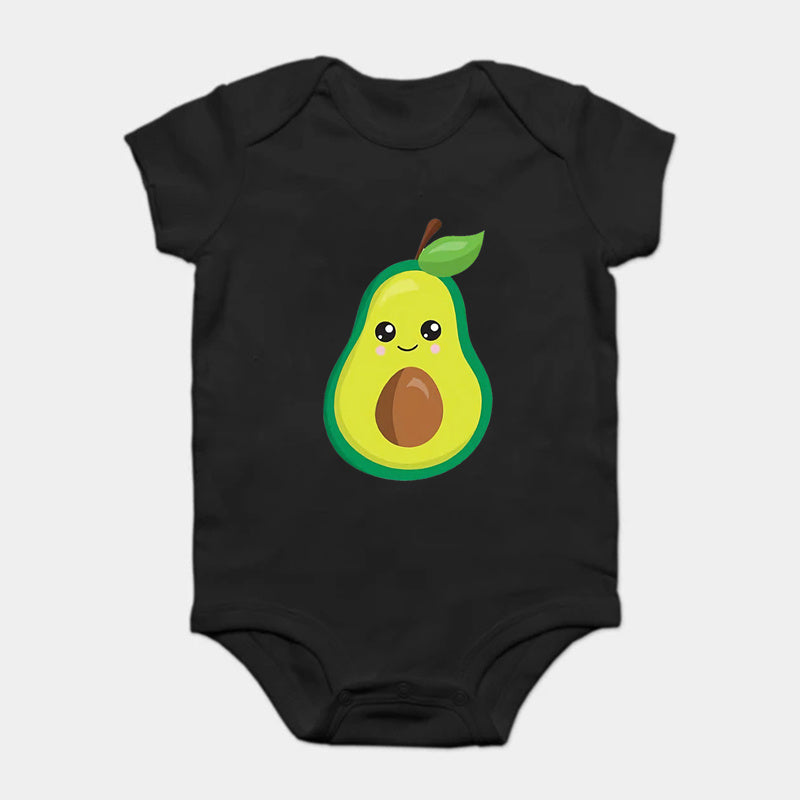 Mini Fashion™ - A juego con la familia - Camiseta aguacate negra